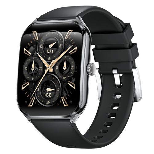 Fashion Ultra-Slim  Smartwatch 1.96inch Curved BT Call Long Battery Life Fitness Watches Men or Wemen AMOLED Smart Watch for Sport