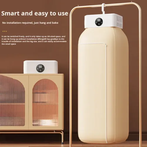 Portable Household Small Drying Machine Baby Clothes Dormitory Foldable Display Screen Dryer