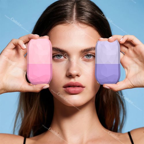 Ice Cube Face Roller Eyes and Neck Brighten Skin & Enhance Your Natural Glow Reusable Facial Treatment
