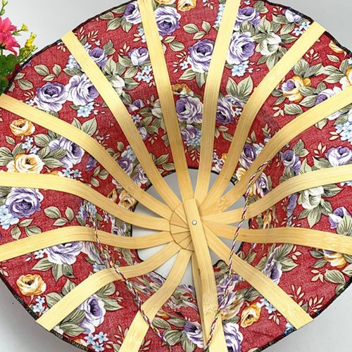 bamboo-cotton foldable fan hat