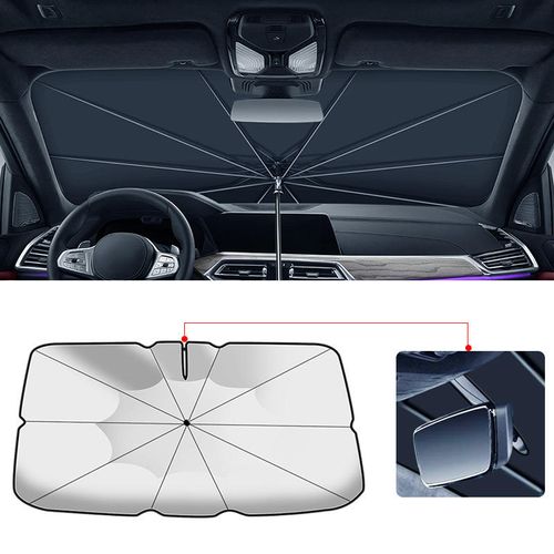 Car windshield sunshade umbrella
