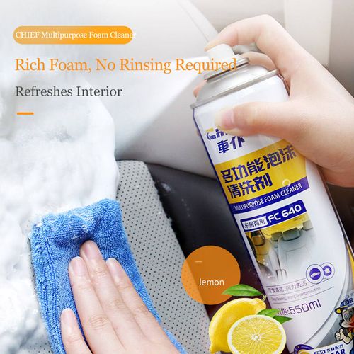 550ml Multi-functional Foam Cleaner for Car Interior Car Dirt Removing Wash & Clean Spray