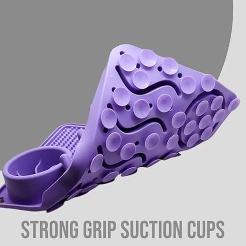 Food-grade silicone pet feeding lick plate, slow feeder plate mat for cats and dogs