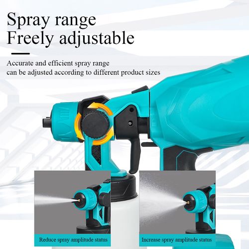 Portable Rechargeable Lithium Electric Wall Paint Spray Gun