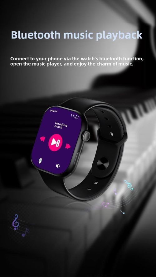 Smart Watch10 S12 Sports Watch IP4 AMOLED Display 44-49mm Anodized Aluminum Metal Case Silicone Band Voice Assistant Square