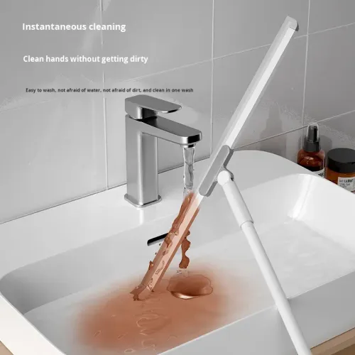 Multifunctional silicone floor scraper