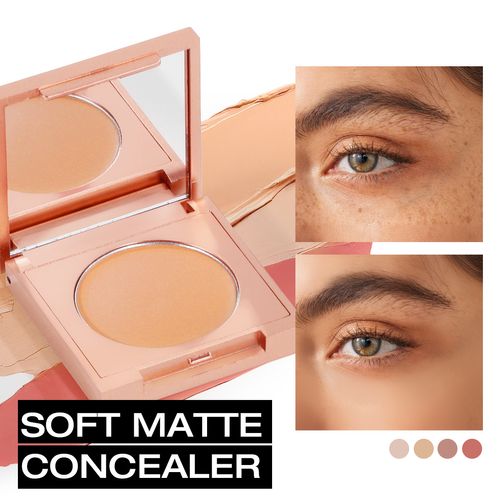 Under-Eye Concealer Covers Dark Circles & Eye Bags Naturally Hides Skin Imperfections Water-Proof & Sweat-Proof