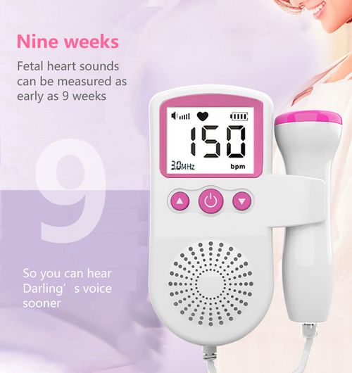 fetal heart monitor FDA - cleared medical fetal monitor fetal activity monitor for pregnant women home fetal Doppler