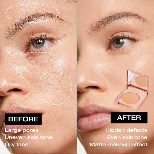 Under-Eye Concealer Covers Dark Circles & Eye Bags Naturally Hides Skin Imperfections Water-Proof & Sweat-Proof