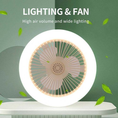 3-color dimmable ceiling fan light (E27 screw base)