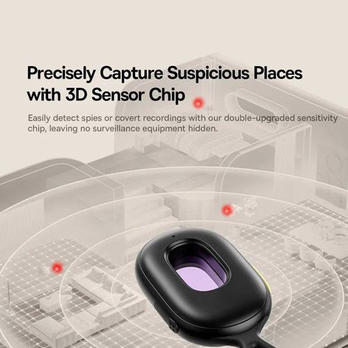 Infrared Camera Detector & Vibration Alarm, Portable Anti - Intrusion Security Device