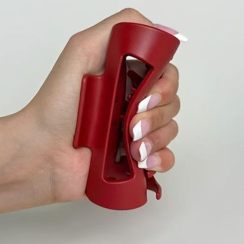 Flexible silicone shark hair clip – stylish, soft and shatterproof