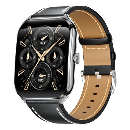 Fashion Ultra-Slim  Smartwatch 1.96inch Curved BT Call Long Battery Life Fitness Watches Men or Wemen AMOLED Smart Watch for Sport
