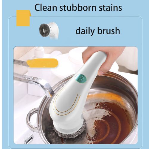 Electric rotating cleaning brush