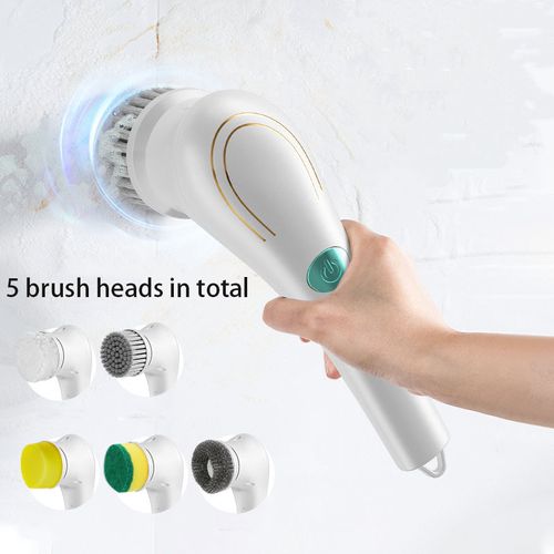 Electric rotating cleaning brush