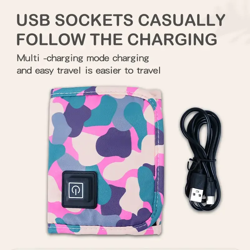 Milk Bottle Warmer Usb Charge Heat Preservation Portable Baby Bottle Warmer