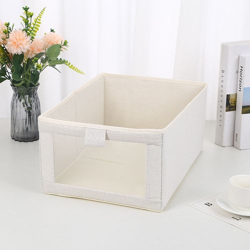 foldable clothes storage box eco-friendly cotton storage box