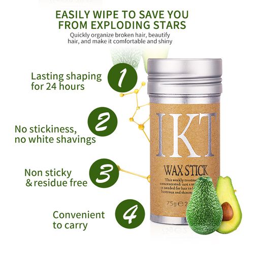 solid hair wax stick