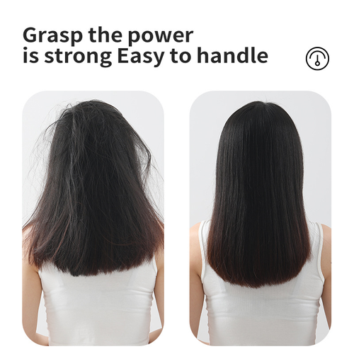 High Tech Electric Hair Straightener and Hair Curler Double Use Led Display Straight Hair Comb Portable Curling Iron