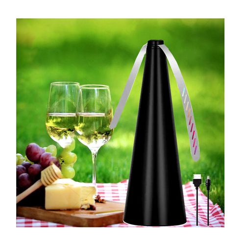 New Material Soft Pliable Blades Fly Fan Kitchen Restaurant Automatically Shoo Drive Away Fli Fan, Hanging Fly Fan