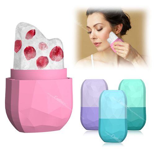 Ice Cube Face Roller Eyes and Neck Brighten Skin & Enhance Your Natural Glow Reusable Facial Treatment