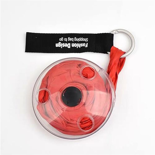 Ultra-Small Cotton Folding Telescopic Shopping Bag Modern Multi-Function Portable Storage with Belt