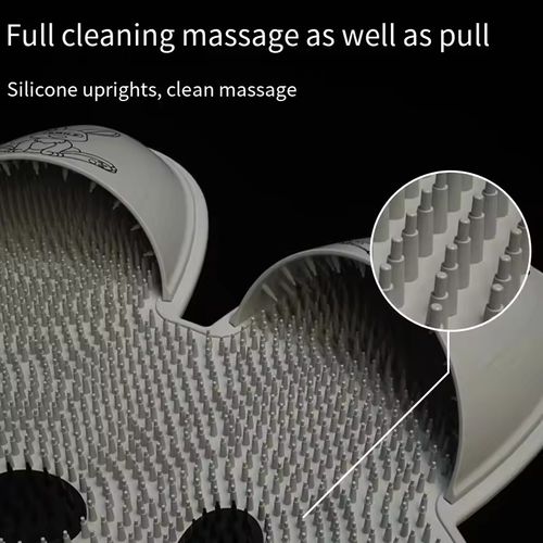 Bathroom foot washing and scrubbing non-slip mat