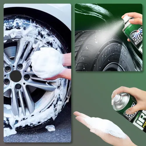 motorcycle tire shine