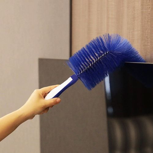 Fan Brush Dust Removal Tool Microfibre Duster Dust RemoverBrush for Air-conditioner Furniture Shutter Home Car