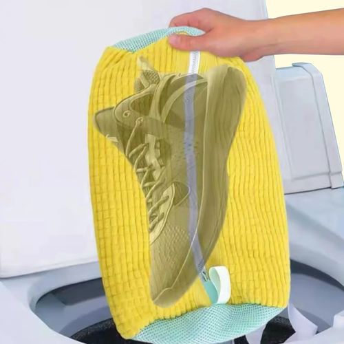 Washing machine-specific shoe washing bag - wear-resistant, deformation-proof and reusable