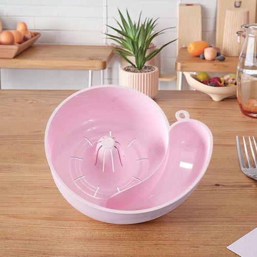 Two snail-designed draining baskets