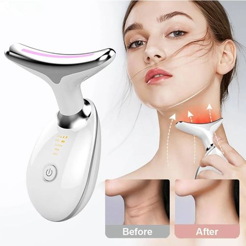 EMS Microcurrent Colored Light Constant Temperature Neck Beauty Device