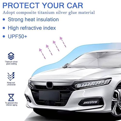 Car windshield sunshade umbrella