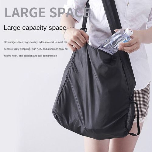 Ultra-Small Cotton Folding Telescopic Shopping Bag Modern Multi-Function Portable Storage with Belt