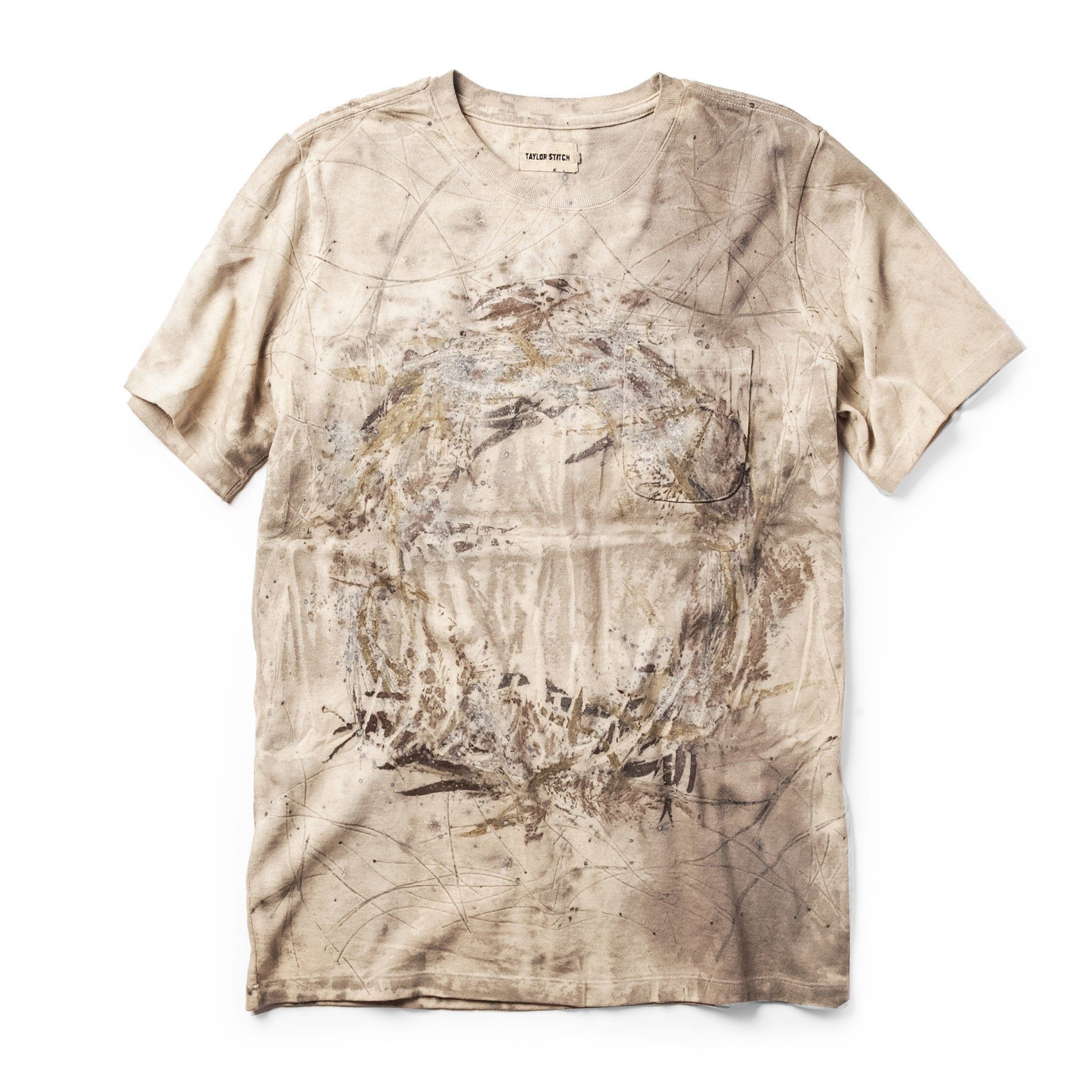 Naeec Meier Heavy Bag Tee in Natural L-42