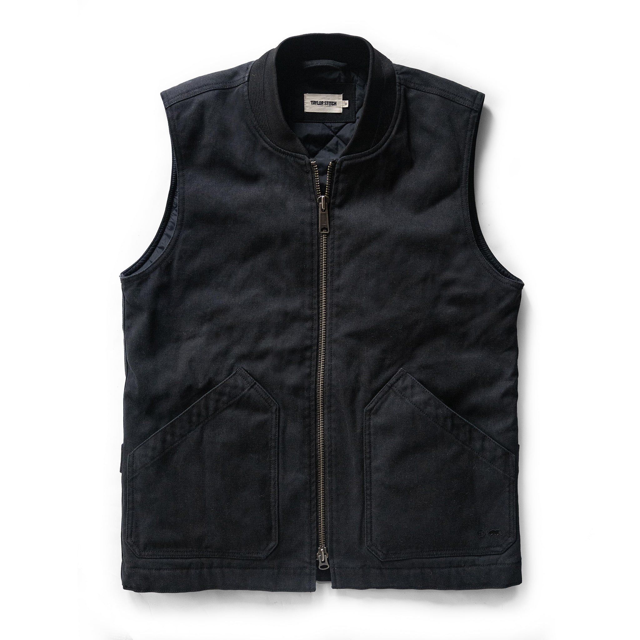 Naeec Workhorse Vest in Coal Boss Duck