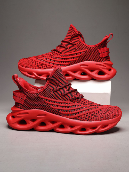 🏃Unisex Slip-On Walking Shoes, Non-Slip Cushioned Running Shoes🏃