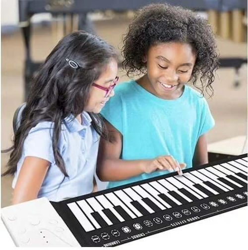 👑49-Key Hand Roll Portable Piano👑