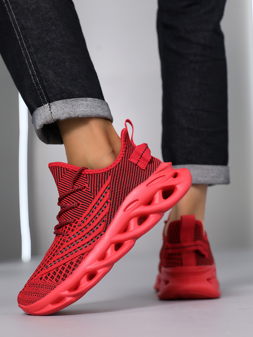 🏃Unisex Slip-On Walking Shoes, Non-Slip Cushioned Running Shoes🏃