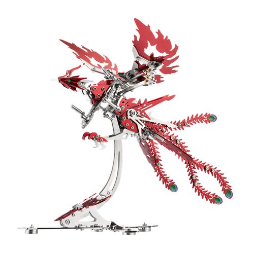 🐓🐓3D Mechanical metal phoenix assembly kit🐓🐓