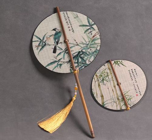💫Chinese classical bamboo fan💫The second half price😱