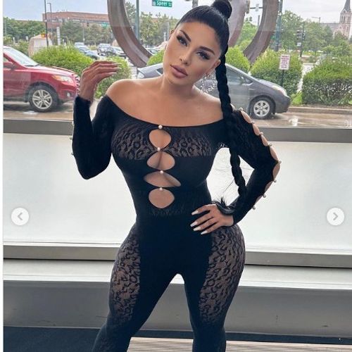 😍😍Slim Fit Hot Diamond See-through Slim Fit Hip-hugging Hot Diamond Jumpsuit😍😍