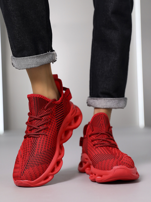 🏃Unisex Slip-On Walking Shoes, Non-Slip Cushioned Running Shoes🏃