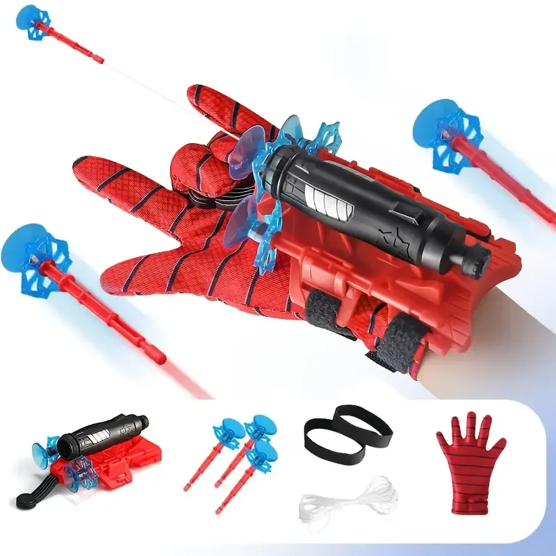 🤩🤩3pcs Spider Web Shooting Toy🤩🤩 Free upgrade to the latest model with infrared transmitter