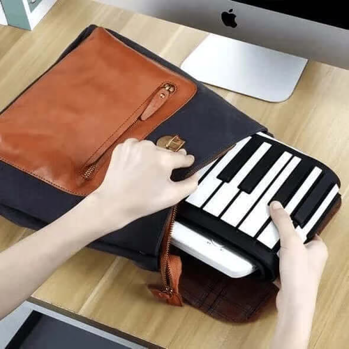 👑49-Key Hand Roll Portable Piano👑