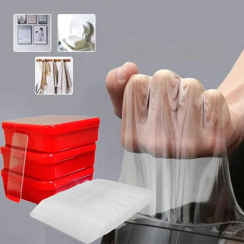 600 PCS Reusable Waterproof Double Sided Adhesive Tape