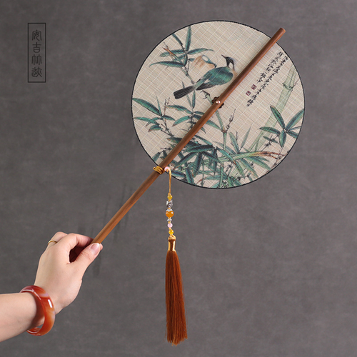 💫Chinese classical bamboo fan💫The second half price😱