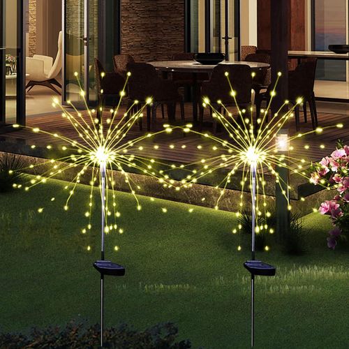 🎁 Waterproof Solar Garden Fireworks Light