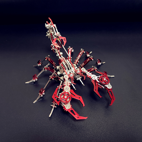🤩🤩304 stainless steel red scorpion assembly model,so cool.A man`s dream.🤩🤩