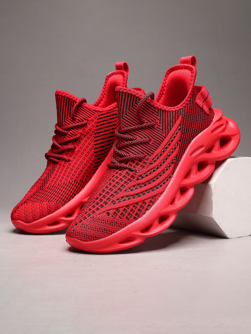 🏃Unisex Slip-On Walking Shoes, Non-Slip Cushioned Running Shoes🏃